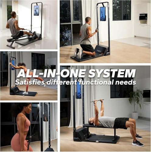 Speediance Gym Monster Smart Home Gym, Multifunctional Strength Training Machine, Smith Machine Power Cage Workout Statio...