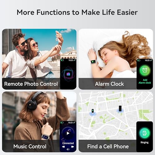 OUKITEL Smart Watch for Men Women with 2 Bands, 1.47" HD Display Fitness Tracker with Heart Rate/SpO2/Sleep Monitor 24 Spo...
