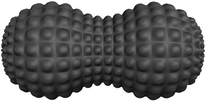 SELEWARE Peanut Massage Ball, Peanut Double Lacrosse Massage Roller Ball for Back Neck Shoulder Spine Legs HIPS, Deep Tiss...