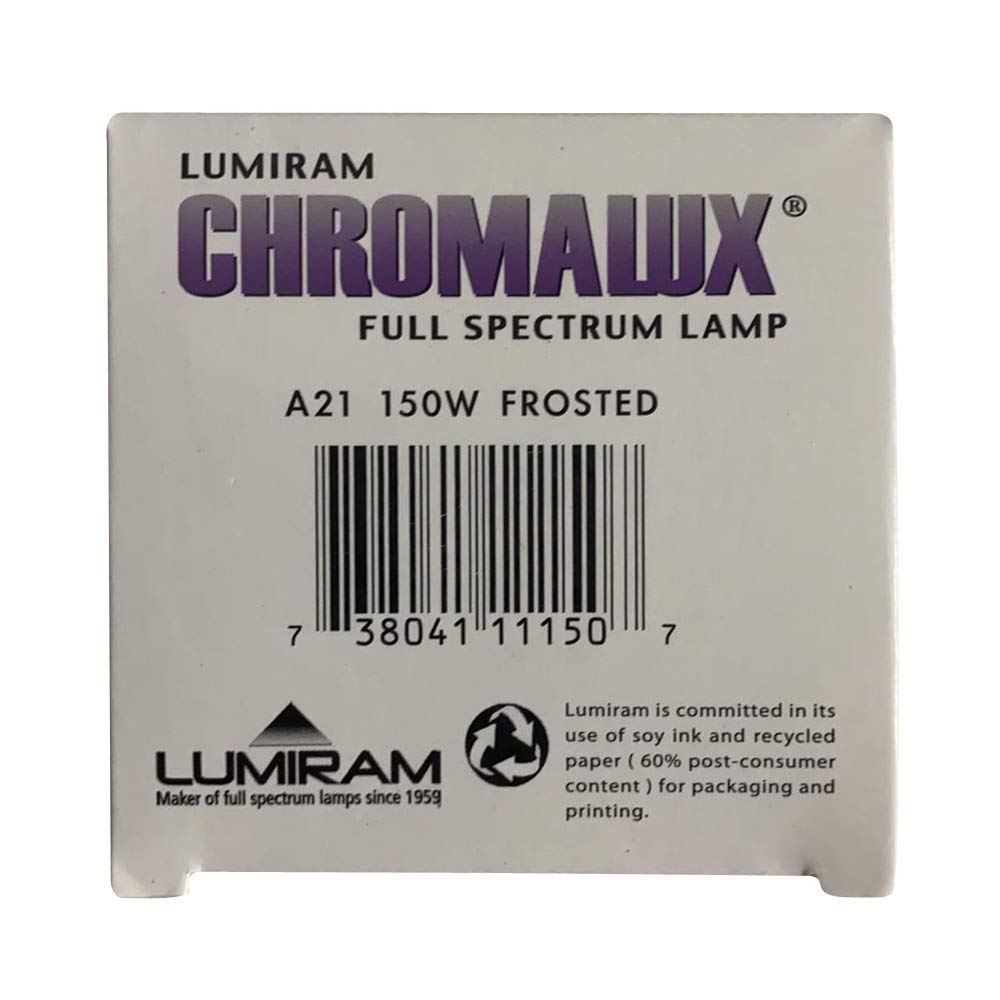 Chromalux 0902106 Frosted Light Bulb