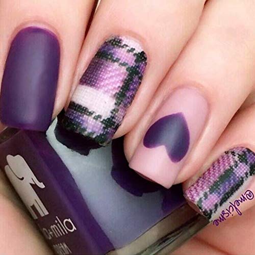 ella+mila Professional, Quick Dry, Long-Lasting & Chip-Resistant Purple Nail Polishes (Date Night - 0.45 fl oz)