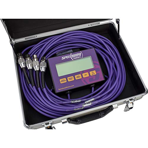 1 Weigh Electronic Racing Scale, 6,000 lb Capacity, 15x15 Pads, Displays Wheel Weights & Percentages, Includes Cables & St...