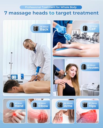 2026 Advanced Shockwave Therapy Machine, Extracorporeal Shock Wave Therapy Device for Pain Relief, ESWT Machine for Muscl...