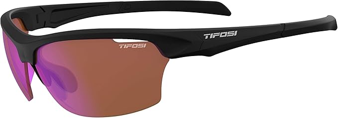 Tifosi Intense Sport Sunglasses Men & Women - Ideal For Golf, Pickleball, Running & Tennis. Vented Lenses Prevent Fogging