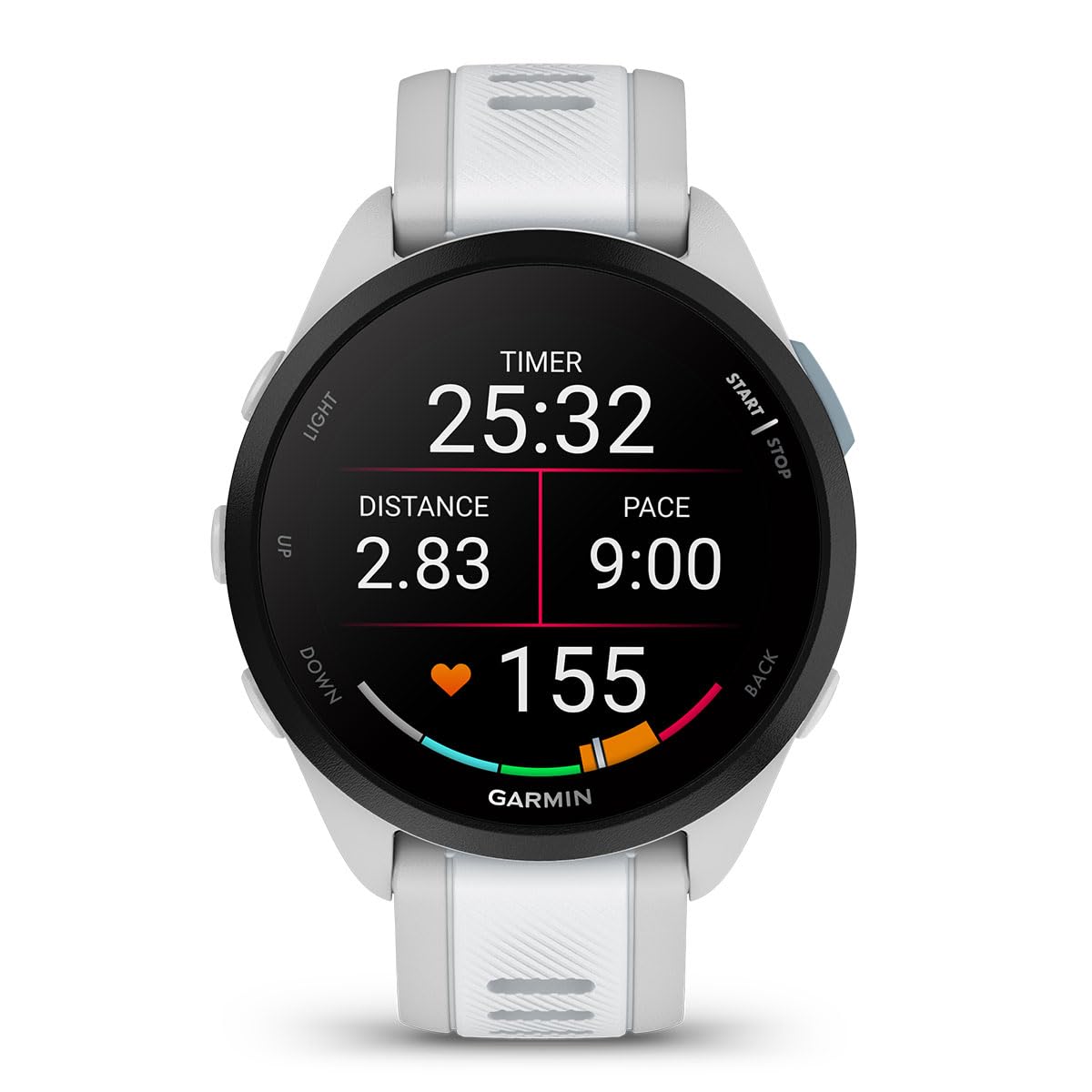 PlayBetter Garmin Forerunner 165 (Mist Gray/Whitestone) Running GPS Smartwatch Bundle - AMOLED Touchscreen, 11-Day Battery, Training & Recovery - Includes Screen Protectors & Portable Charger