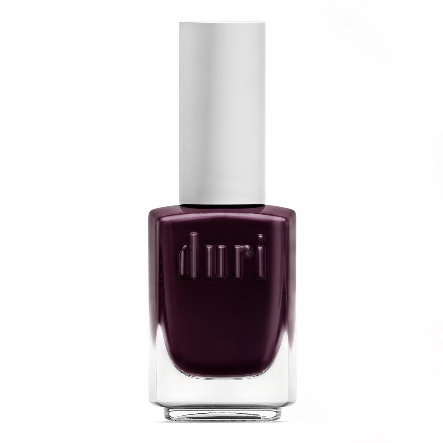 duri Nail Polish, 732 Taurus, Dark Burgundy Brown, Full Coverage, Glossy Finish, Quick Drying, Long Lasting, Natural Nails, 0.45