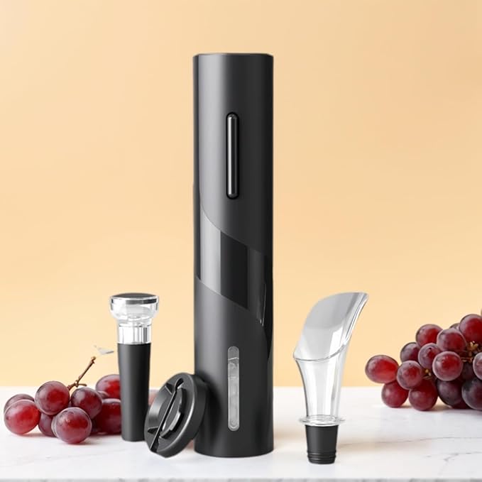 PEIPU Electric Wine Bottle Opener, 4 Pack Battery Operated, Easy to Use, Perfect for Home, Restaurants & Travel, Wine Lovers & Host