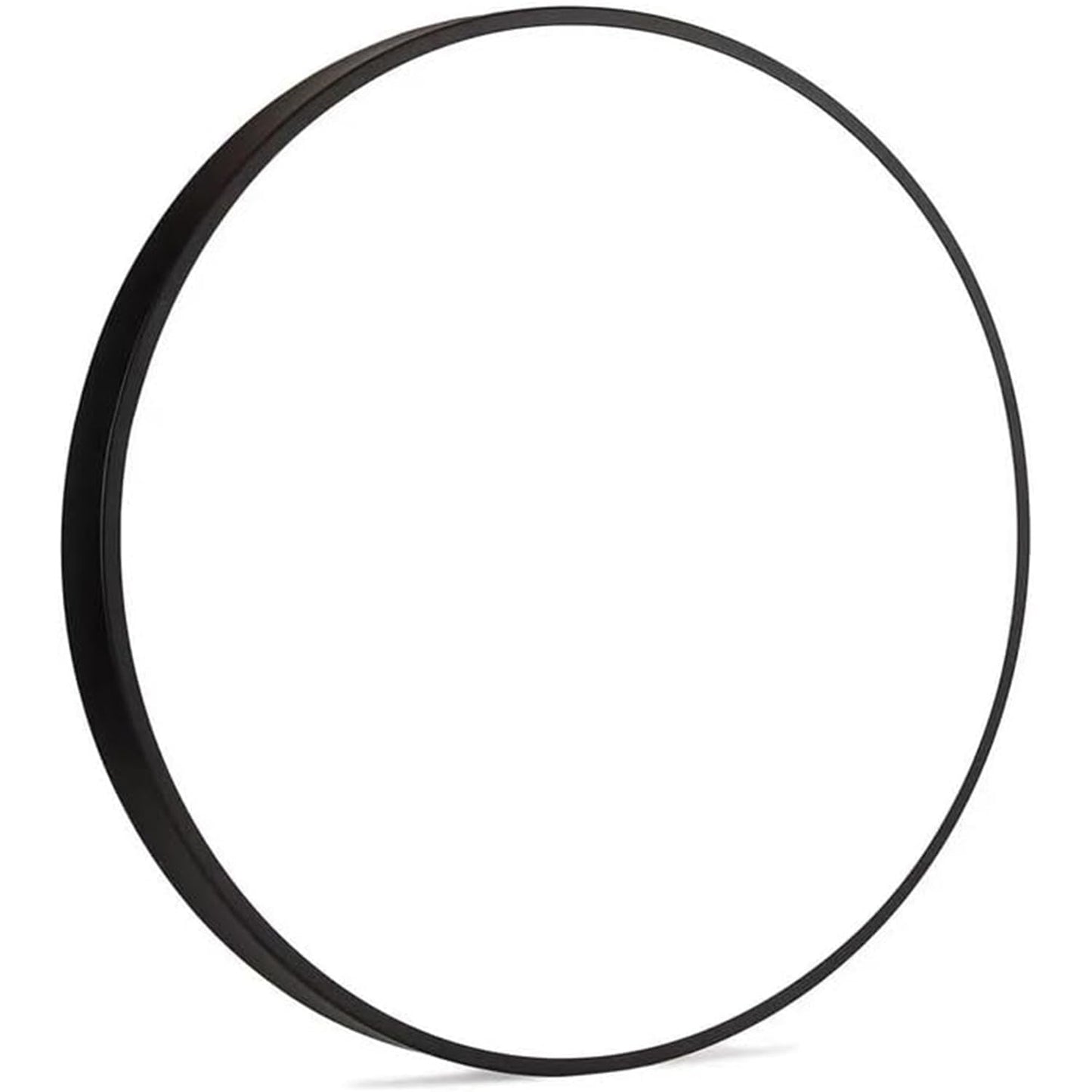COTULIN LED Flush Mount Ceiling Light, 24 Inch Black Metal Frame, 3000K/4000K/5000K, Acrylic, Model COTULIN-24FMT-