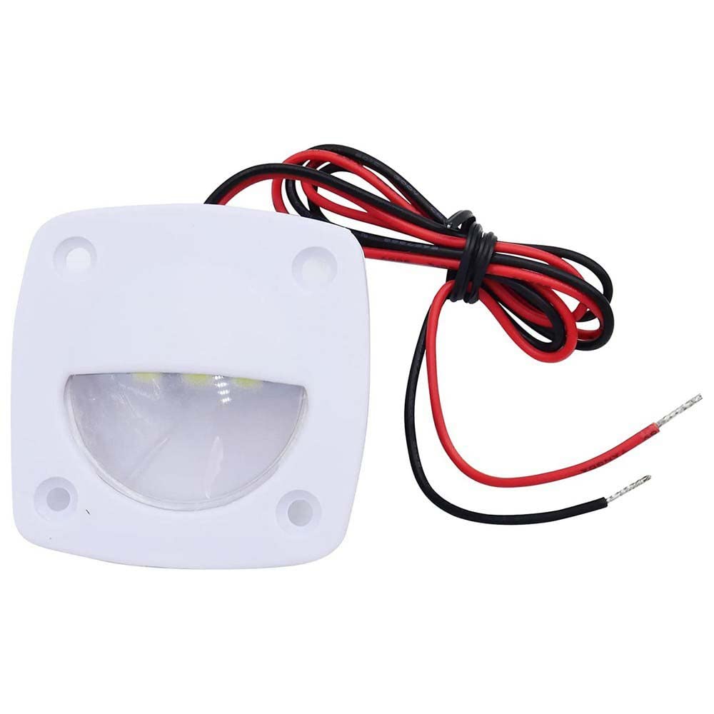 T-H Marine LED Courtesy Light - Square, Low Power Draw, Multi-Purpose, White, Model LED-51876-DP