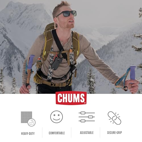Chums Ski Suspenders for Men & Women - Heavy Duty Support Adjustable Elastic Mens Suspenders w/Pant Clips that Won't Tear