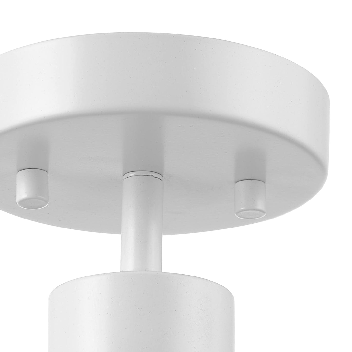 Globe Electric Pratt 1-Light Track Spotlight, Matte White, Metal, Model 57499, Bulb Not Included