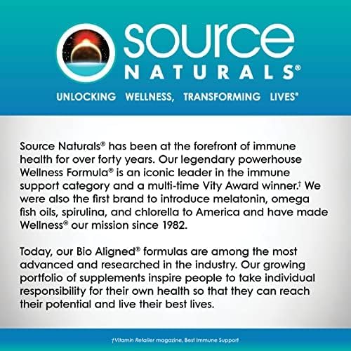 Source Naturals C-1000, with Rose HIPS 1000 mg for Immune System Support - 100 Time Release Tablets
