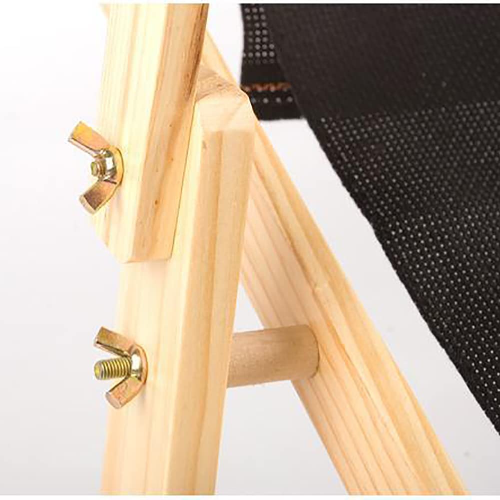 Cross Stitch Stand, Frame Embroidery Floor Stand, Wooden Cross Stitch Floor Stand, Tapestry Frames, Embroidery Needlework Lap Frame Craft Tool for DIY Craft Thread Sewing