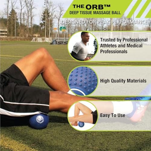 Pro-Tec Athletics Orb Massage Balls, Vary in Size and Color, Deep Tissue Massage, Muscle Relief, Promotes Flexibility, Ham...