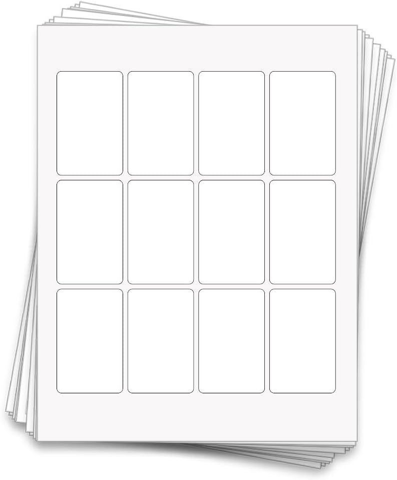 600 Labels for 4 oz Jars, 1.75 in. x 2.75 in.