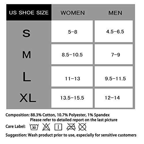 CS CELERSPORT 6 Pairs Ankle Athletic Running Socks Low Cut Sports Tab Socks for Men and Women