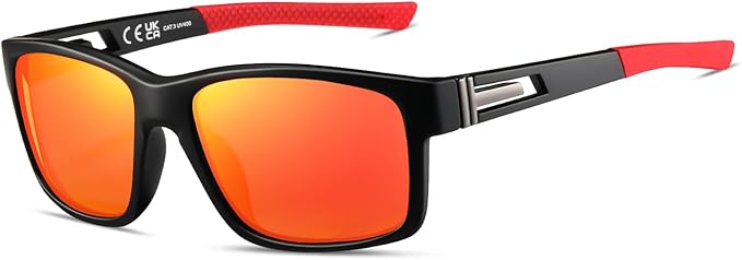 kimorn Polarized Sunglasses for Men, Lightweight Mens Sunglasses UV400 Protection