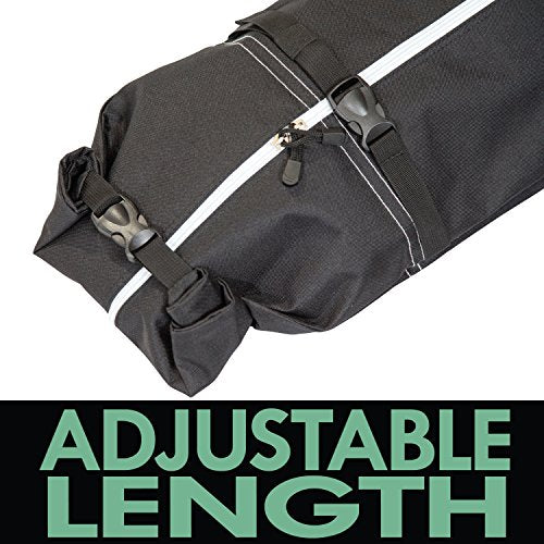 Athletico Ski Bag and Ski Boot Bag Combo - Ski Bags for Air Travel - Unpadded Snow Ski Bags Fit Skis Up to 200cm - For Me...