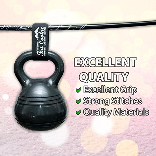 Fat Cookie Outdoors Ski Straps – Hook and Loop Ski Carrier with EVA Padding – Compact Universal Fit for Carrying Narrow an...