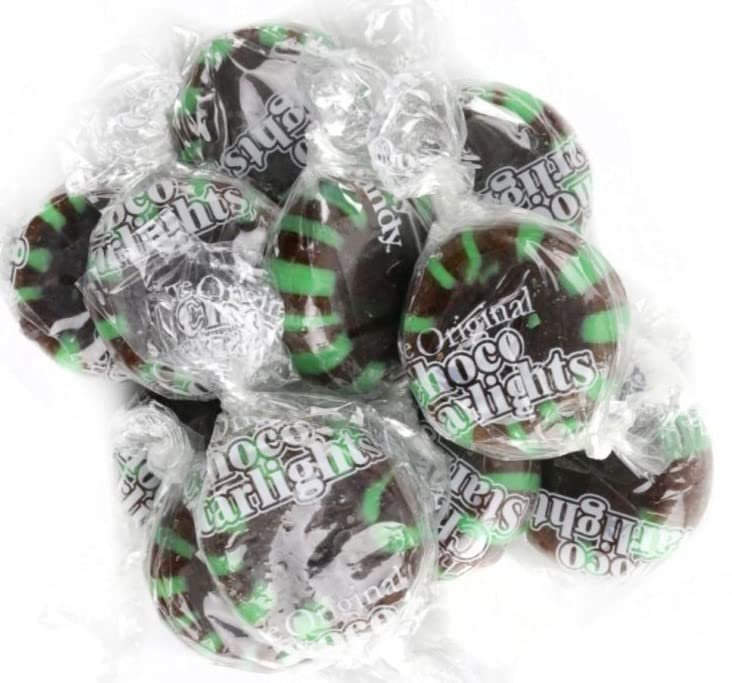Original Individually Wrapped Starlight Mint Hard Candy (Chocolate Starlight Mints, 2 Pound)