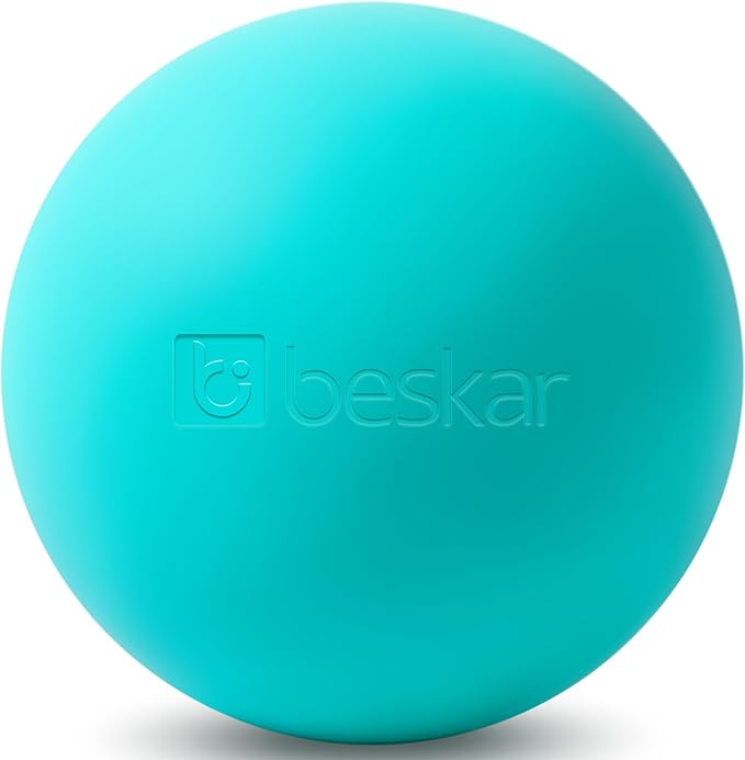 Massage Lacrosse Balls for Myofascial Release, Trigger Point Therapy and Yoga Therapy, Foot Massage Ball to Relieve Planta...