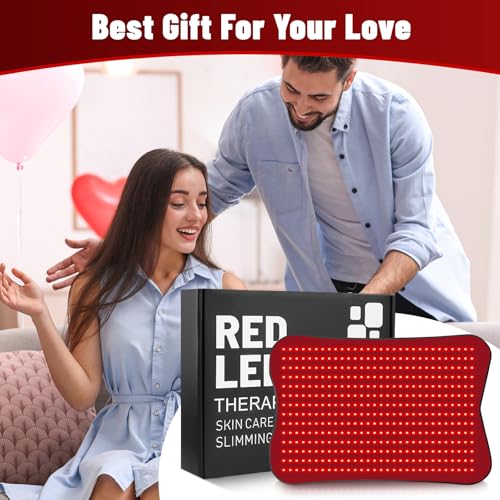 31.5''×24'' Red Light Therapy for Body, 41W 420LED Beads Wearable Red Infrared Light Therapy Wrap for Body, 660nm & 850nm,...