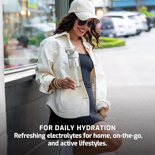 TRULABS Hydrate - Glacier. Sugar Free Electrolytes Hydration Packets. Each Serving Contains 1422 mg of Electrolytes &19 Vi...