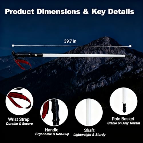 The New LED Illuminated Hiking Poles launched in 2026 are Suitable for Night Hiking and All-Weather Exploration. Continuou...