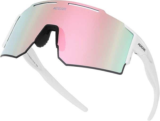 ALSUZYIOT Polarized Sunglasses Women Men Sports Cycling Glasses Sports Eyewear Googles for Running Driving Baseball