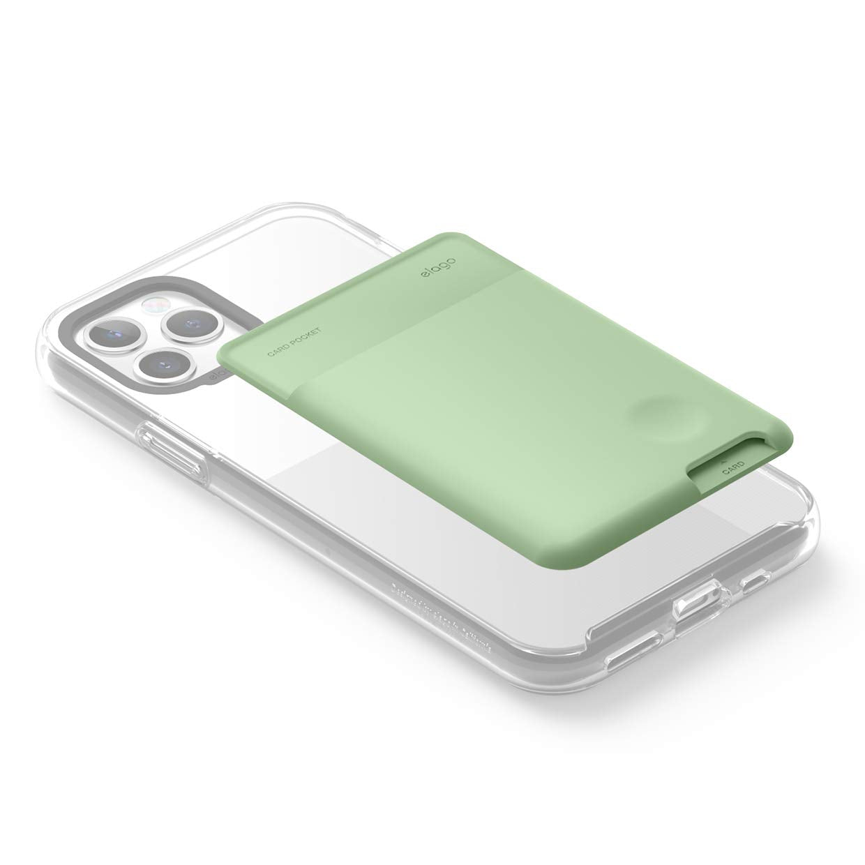 Elago Phone Card Holder - Secure Wallet, Ultra Slim For Back Of Phone, 3M Adhesive Id Iphone, Galaxy And Most Smartphones [Paste