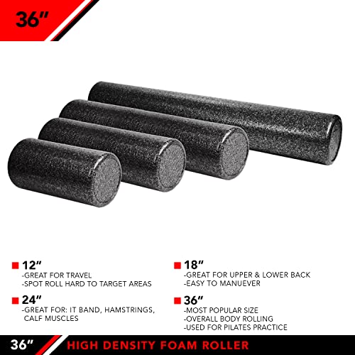 JFIT High Density Foam Roller - Multiple Styles