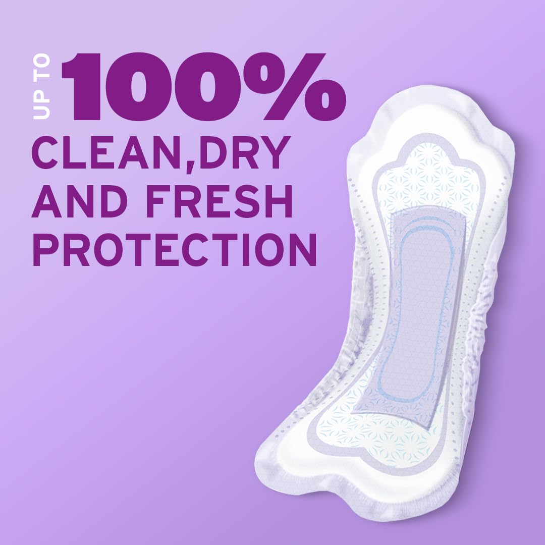 Poise Incontinence Pads & Postpartum Incontinence Pads, 4 Drop Moderate Absorbency, Regular Length, 66 Count, Packaging May Vary
