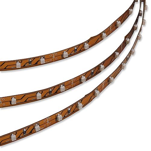 LEDwholesalers LED Light Strip 16.4 Feet, 300xSMD3528, 12V, White 6000K, Model 2026WH