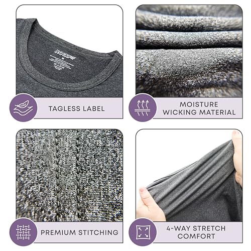 Rocky Thermal Underwear for Kids, Boys Thermals, Long Johns Underwear, Base Layer for Cold Weather/Skiing