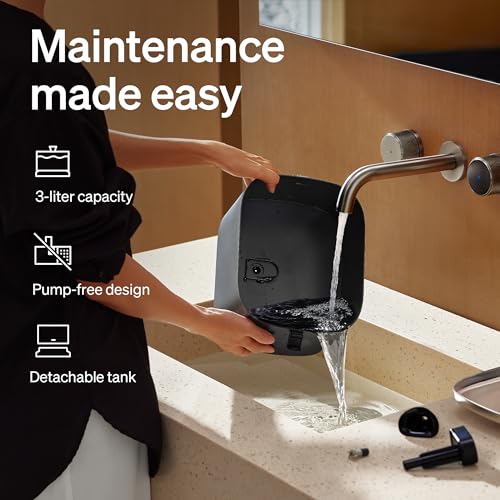 PETLIBRO Upgrade Cat Water Fountain Stainless Steel Tray, Dockstream 2 Cat Fountain Indoor, 3L/101oz Auto Cat Fountains fo...