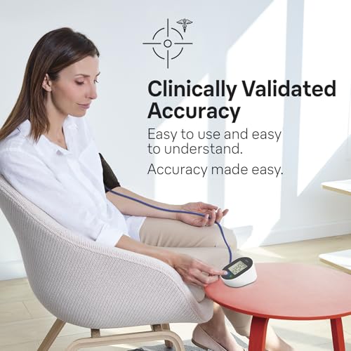 Braun ExactFit™ 2 Blood Pressure Monitor for Home Use - Accurate Blood Pressure Machine, Color-Coded Results, Large Displa...
