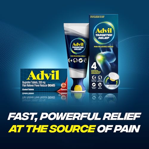 Advil Pain Reliever and Fever Reducer, Ibuprofen 200mg for Pain Relief - 300 Count, Advil PM Pain Reliever and Nighttime Sleep Aid, Ibuprofen for Pain Relief and Diphenhydramine Citrate - 2 Count