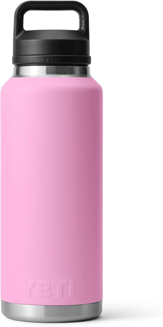 YETI Rambler 46 oz Bottle, Vacuum Insulated, Leakproof, Stainless Steel with Chug Cap