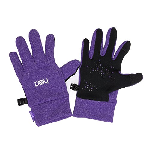 HEAD Kids’ Touchscreen Gloves - Violet Heather (MEDIUM)