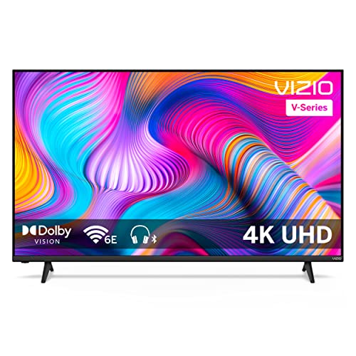 VIZIO 55-inch V-Series 4K LED HDR Smart TV w/Dolby Vision, WiFi 6E, Bluetooth Headphone Capable, Gaming Engine & Alexa Com...