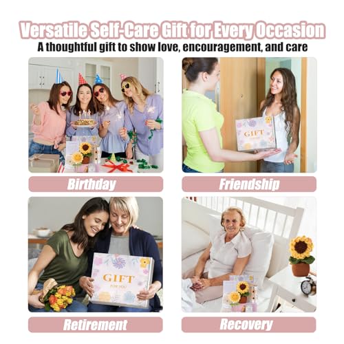 Get Well Soon Gift Baskets for Women – Surgery Recovery Gifts for Women, Feel Better and Thinking of You Care Package