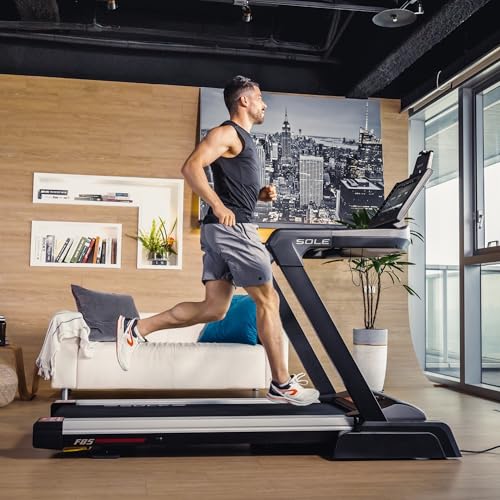 SOLE Fitness F63, F65, F80, F85, TT8 Treadmill With Incline, Bluetooth, Foldable Option - For Home, Work From Home Fitnes...