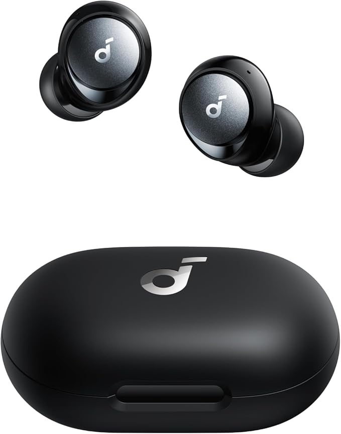 Soundcore by Anker Space A40 Adaptive Active Noise Cancelling Wireless Earbuds, Reduce Noise by Up to 98%, Ultra Long 50H ...
