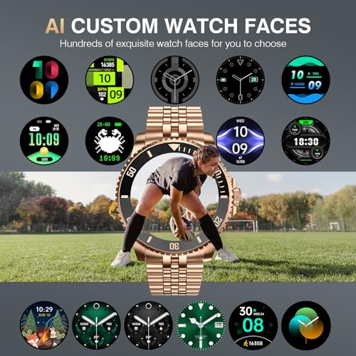 2025 DA GPT Smart Watch for Men,1.19-inch AMOLED Display, 24/7 Heart Rate, Blood Oxygen, Blood Pressure, Sleep Monitor, 10...