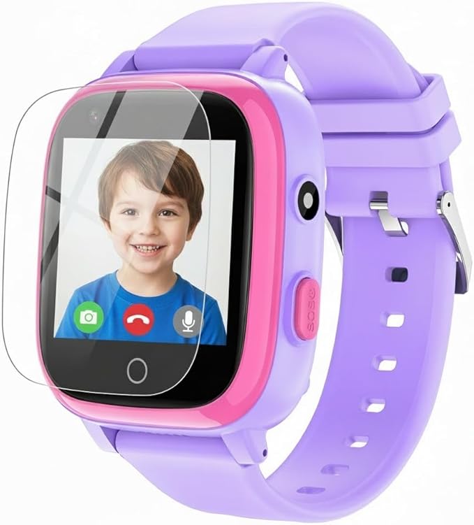 cjc 4G Smart Watch for Kids with GPS Tracker, Globally Applicable, Texting and Calling, Kids Watch for Ages 4-12 - Include...