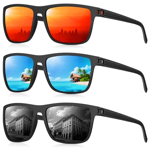 CIFOYA Sunglasses-Men Polarized Mens Sunglasses: Classic Women Sun Glasses UV Protection for Fishing Driving Golf
