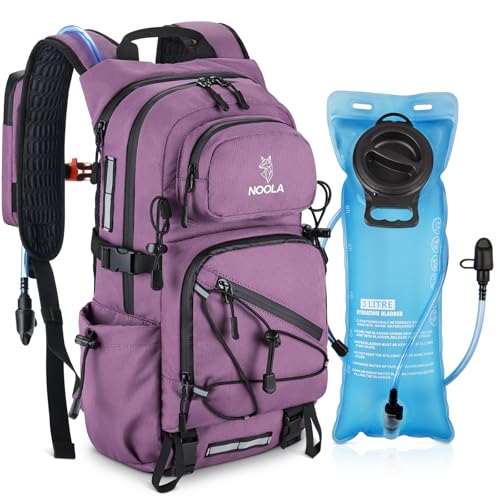 NOOLA Hydration Backpack with 3L Water Bladder, 22L / 25L Water Backpack for Hiking Cycling Biking, Lightweight Hiking Pack