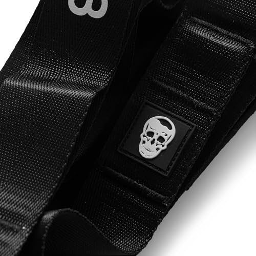 Gymreapers Stretching Strap with Loops – Yoga Straps for Stretching – Physical Therapy Equipment & Leg Exercise Stretch Ba...