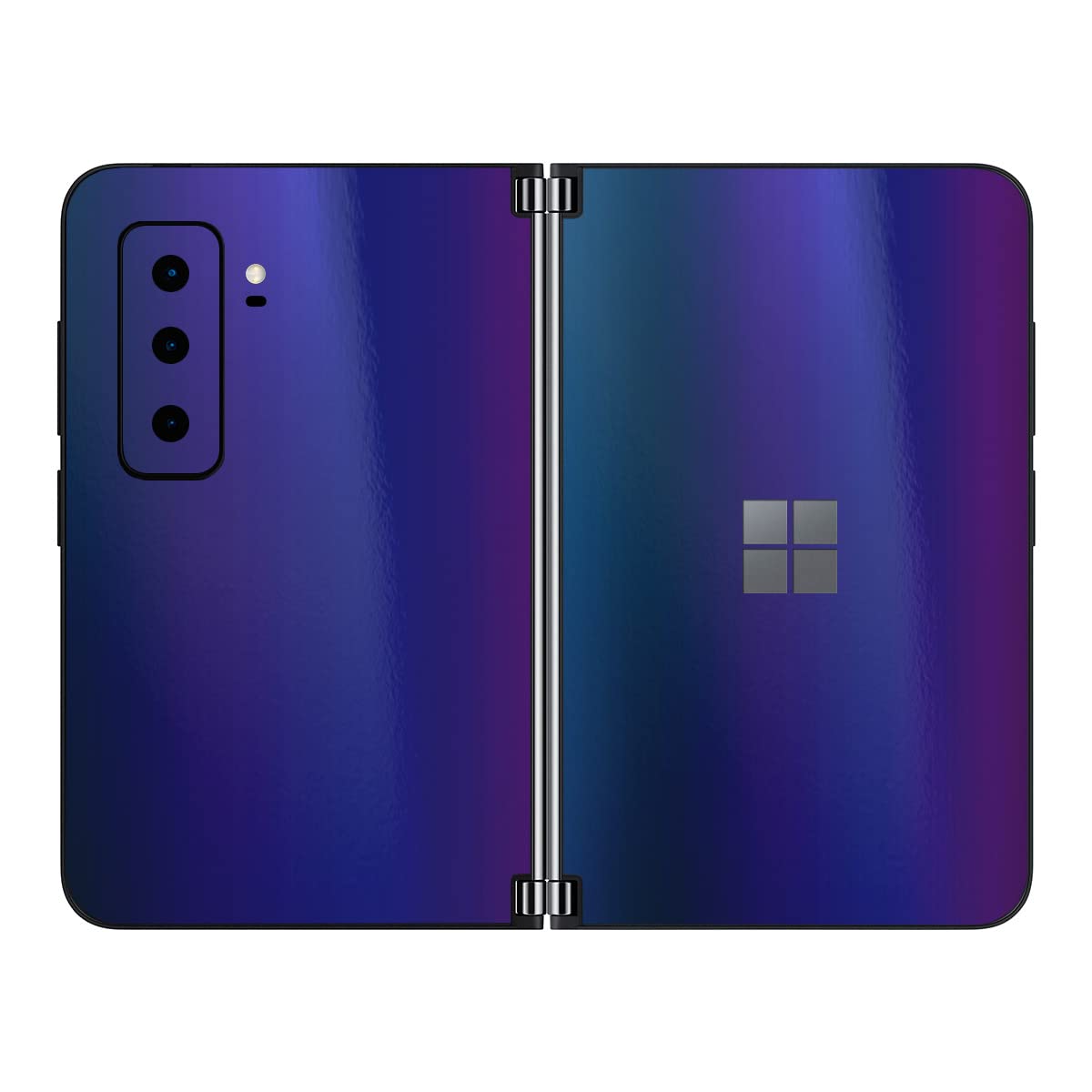 SopiGuard Sticker Skin for 2021 Microsoft Surface Duo 2 2nd Gen Edge-to-Edge Front and Rear Panels Vinyl Decal (Flip Rushing Rip