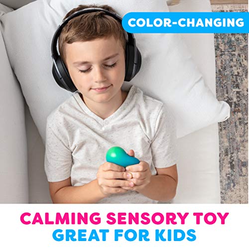 Power Your Fun Arggh Mini Stress Balls for Adults and Kids - 3pk Squishy Stress Balls, Color Changing Resistance Fidget To...